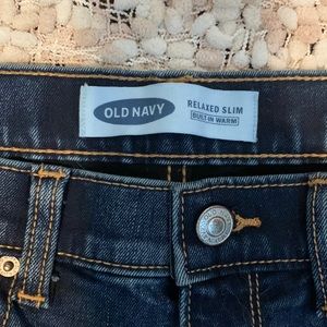 Old Navy Boys Relaxed Slim Built-In Warm jeans